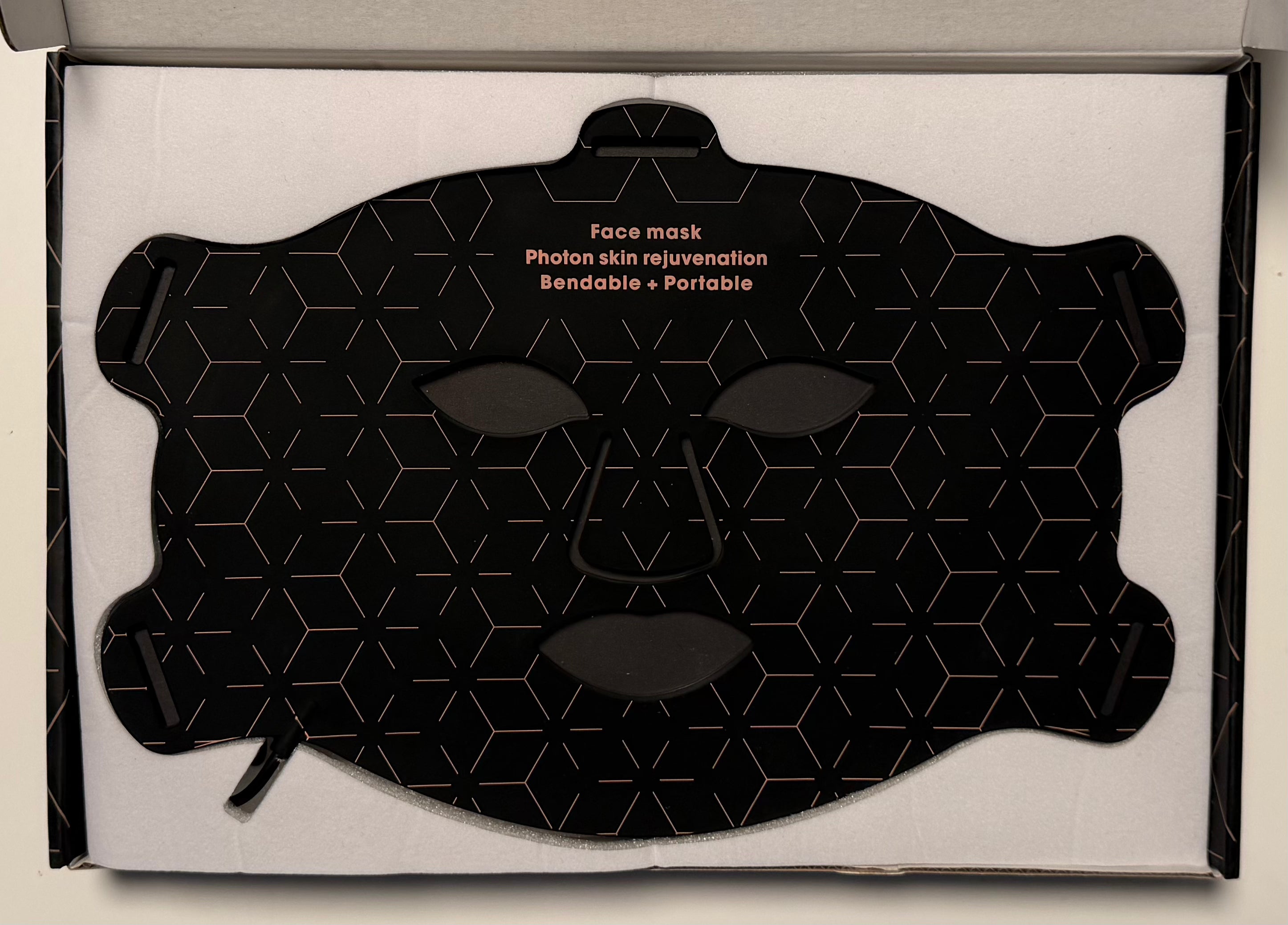 LED-terapimask för ansiktet