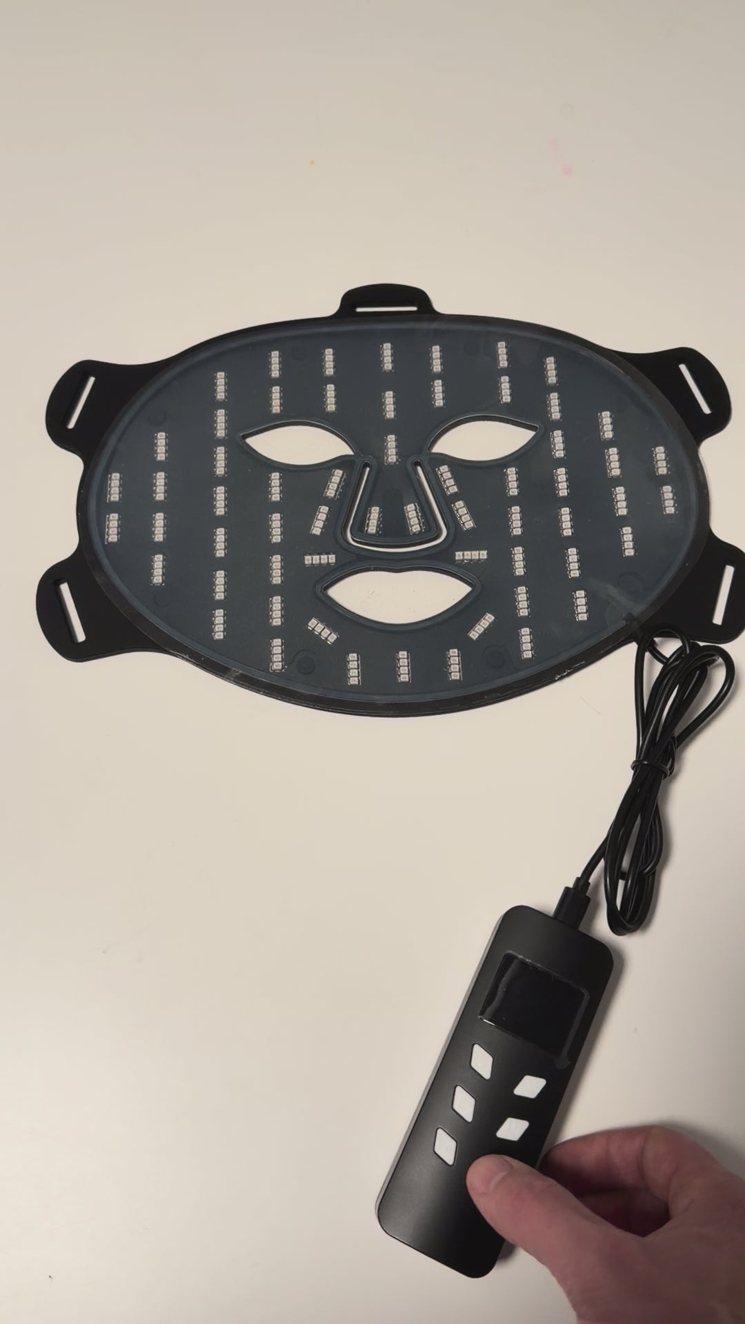 LED-terapimask för ansiktet